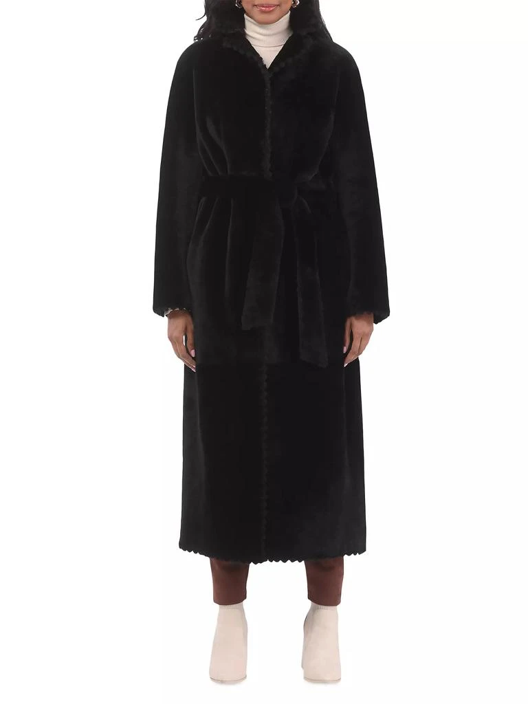 Gorski Reversible Select Shearling Lamb Coat 2