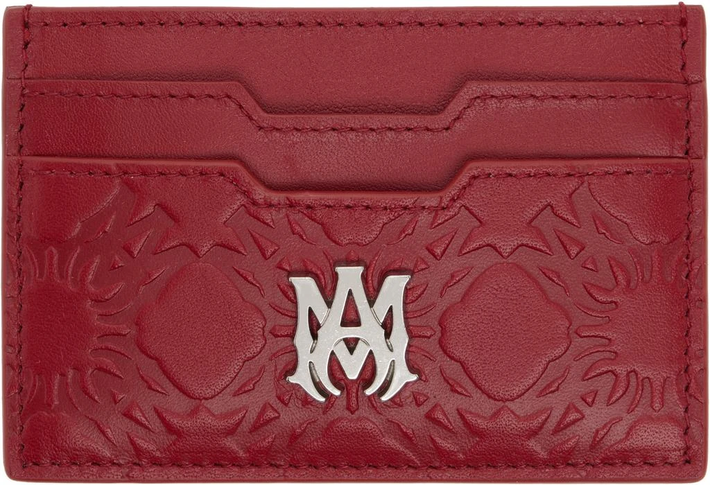 AMIRI Red Lunar New Year 
MA
 Quad Leather Card Holder
