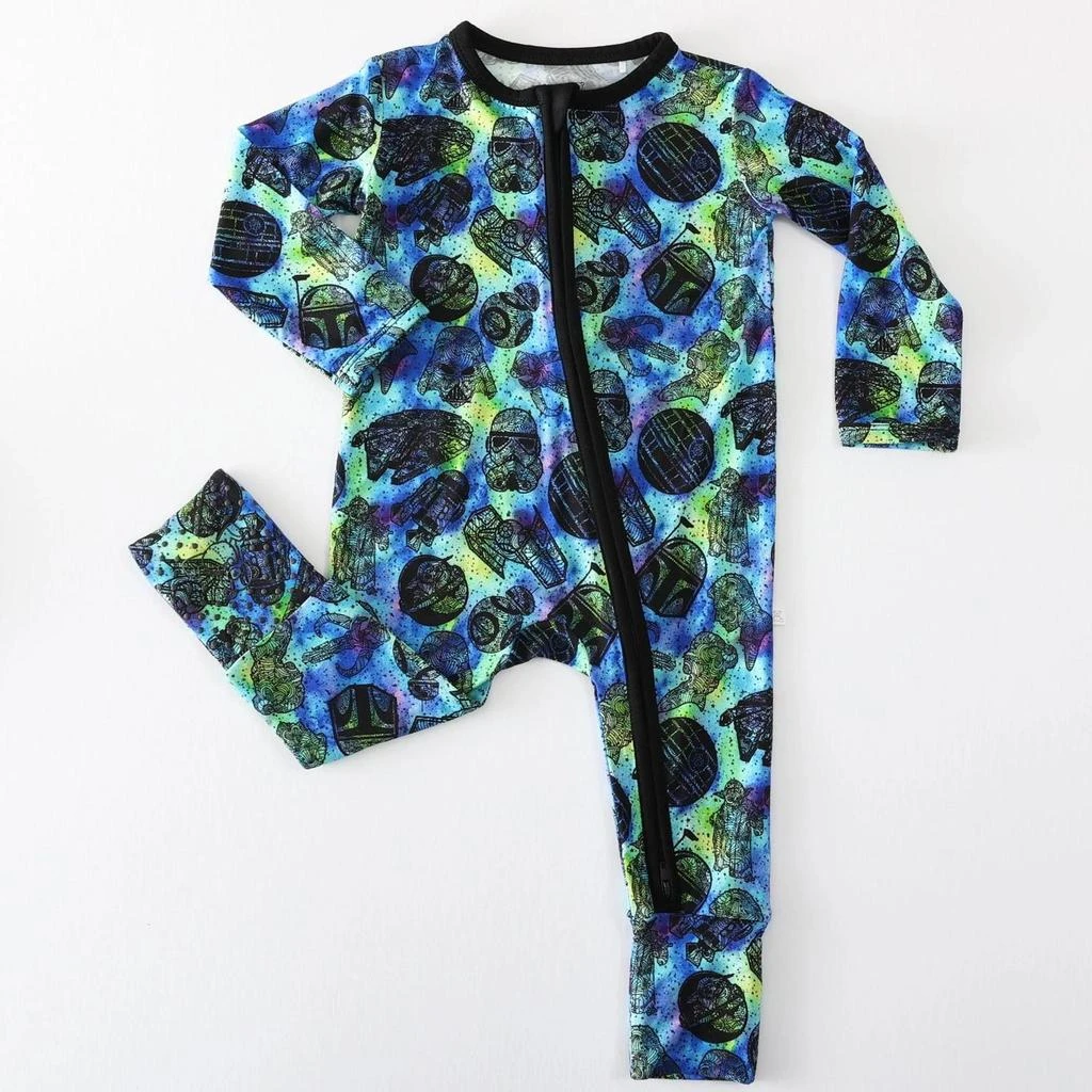 Charlies Project Charlies Project - Boy
s Galaxy Wars Bamboo Romper
