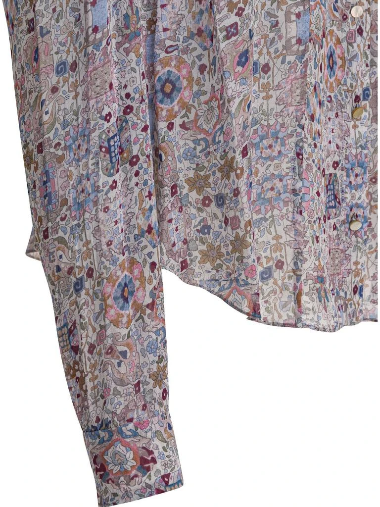 Isabel Marant Étoile Isabel Marant Étoile Patterned Long-Sleeved Shirt 4