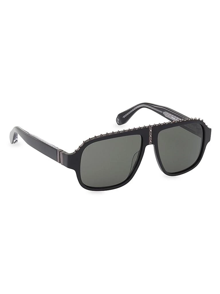 Christian Louboutin Roller 57MM Navigator Sunglasses 8