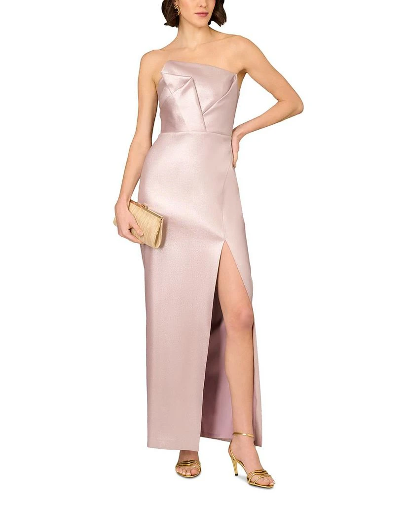 Aidan Mattox Foiled Mikado Gown 5