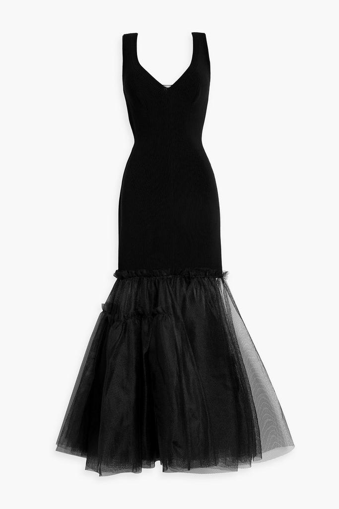 Alexander McQueen Alexander McQueen Ribbed Knit Dress