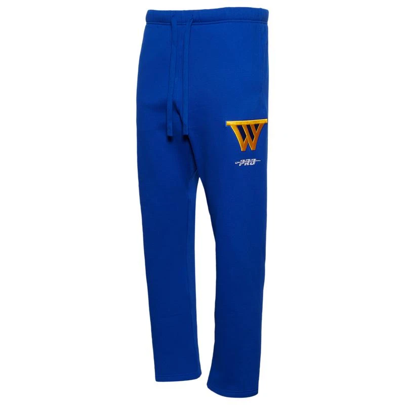 Pro Standard Pro Standard Warriors City Signature Straight Leg Pants - Men's 1