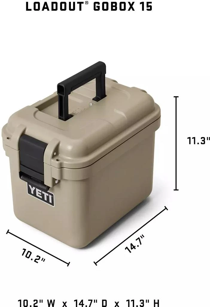 YETI YETI LoadOut GoBox 15 Gear Case 8