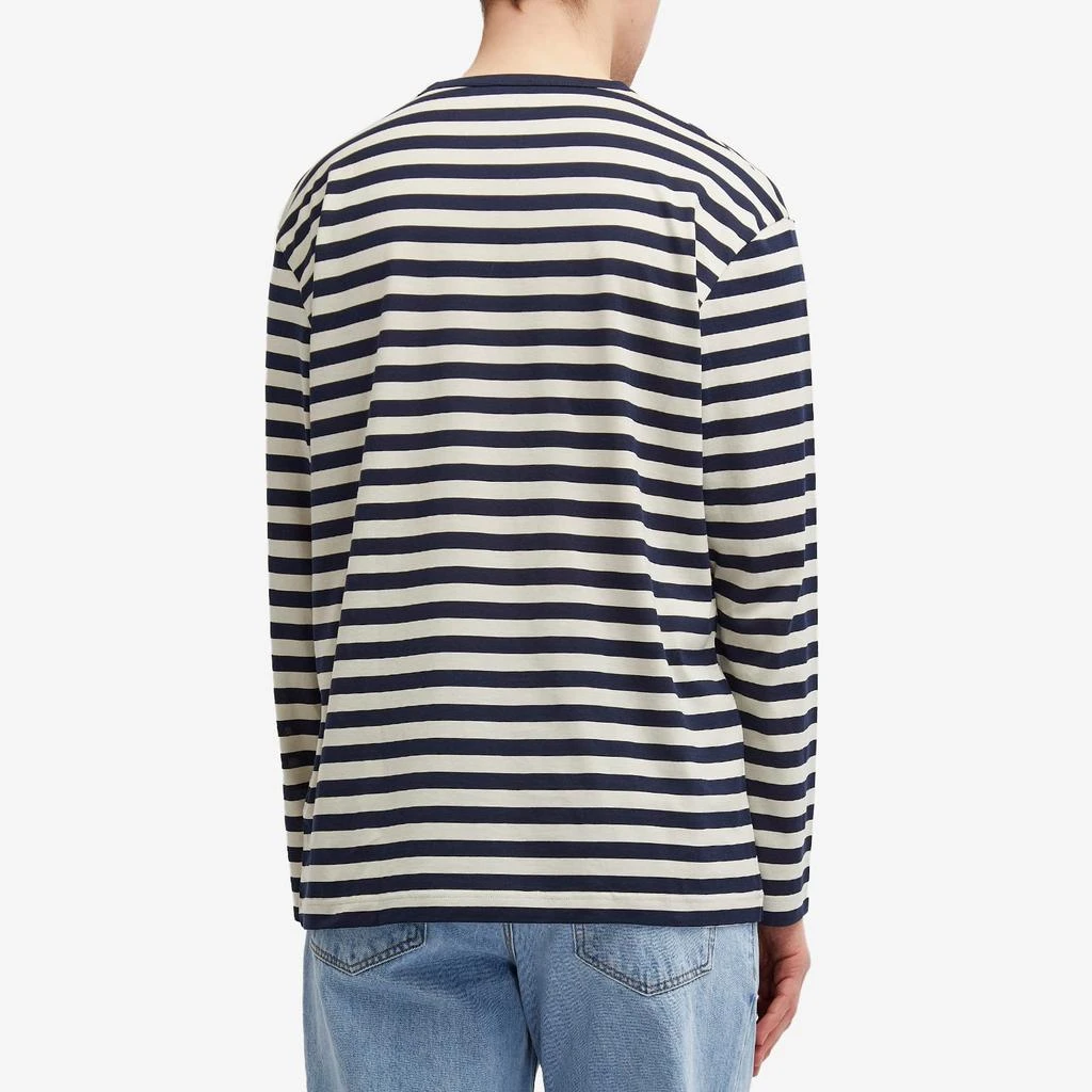 Sunspel Sunspel x Nigel Cabourn Long Sleeve Stripe Pocket T-Shirt 3