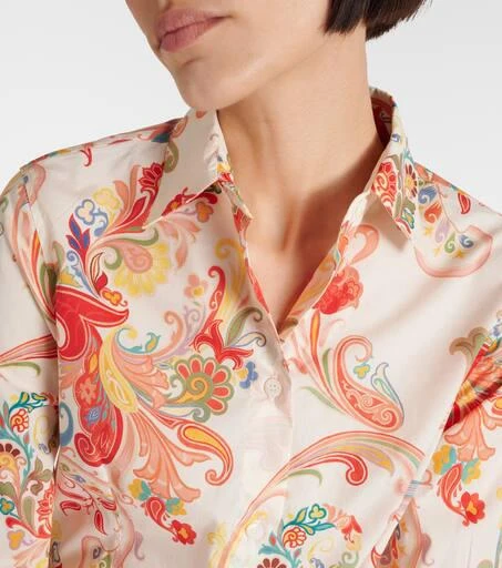 ETRO Paisley cotton-blend shirt 4
