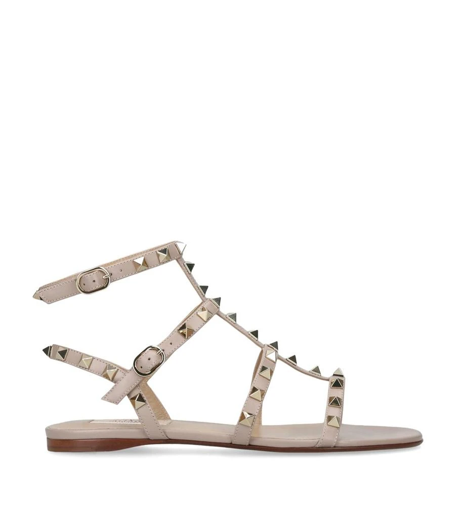 Valentino Leather Rockstud Gladiator Sandals 1