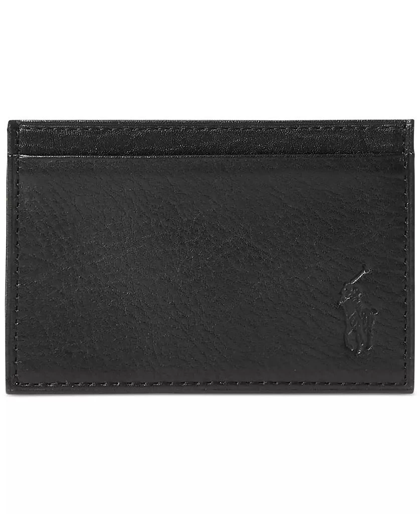 Ralph Lauren Men's Pebbled Leather Card Case 1
