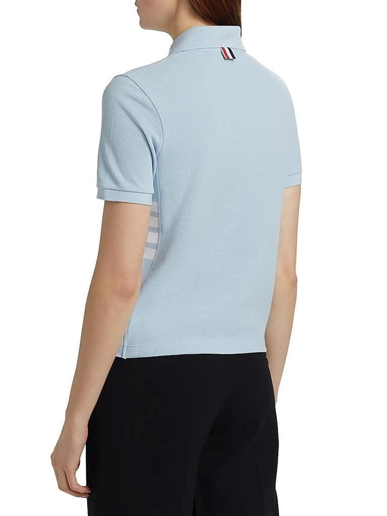 Thom Browne Pique Cotton Polo Shirt 5