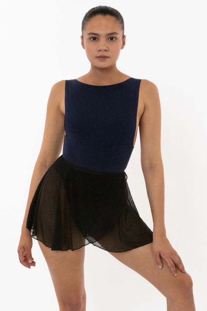 Los Angeles Apparel RNS300 - Micro Mesh Ballet Wrap Skirt 5