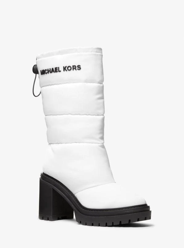 Michael Kors Holt Quilted Nylon Gabardine Boot 1
