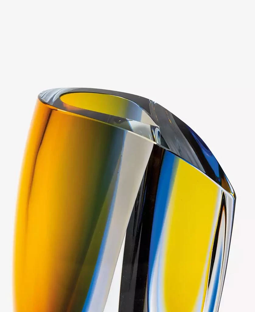 Kosta Boda 12" Mirage XL Crystal glass Vase 3