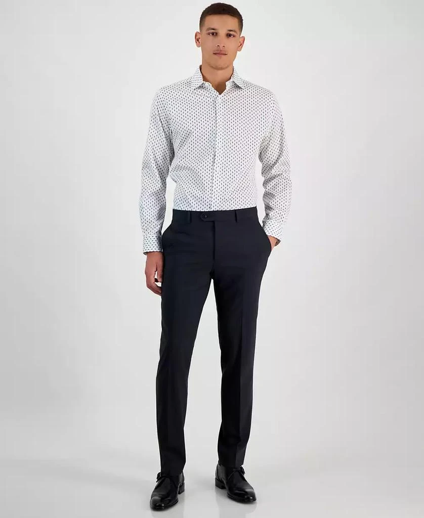 Bar III Men's Bree Slim-Fit Stretch Leaf-Print Dress Shirt, Exclusively at Macy's 2