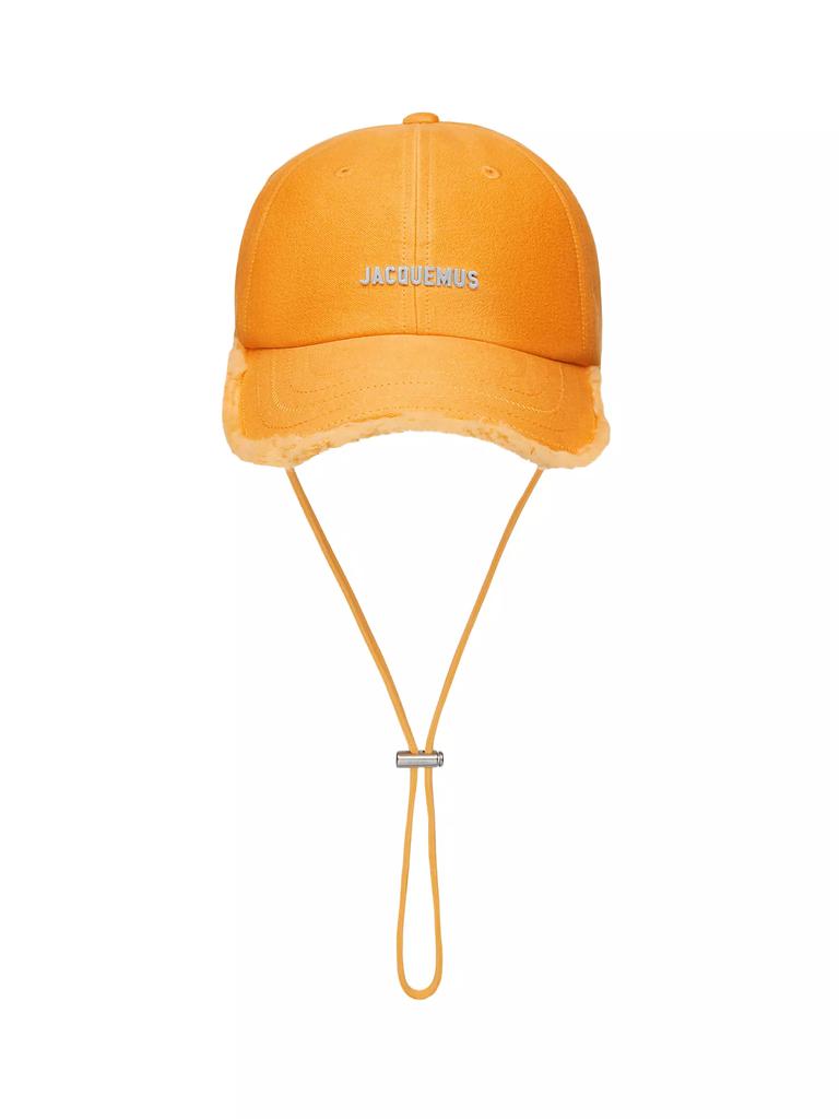 JACQUEMUS イエローフリンジハット