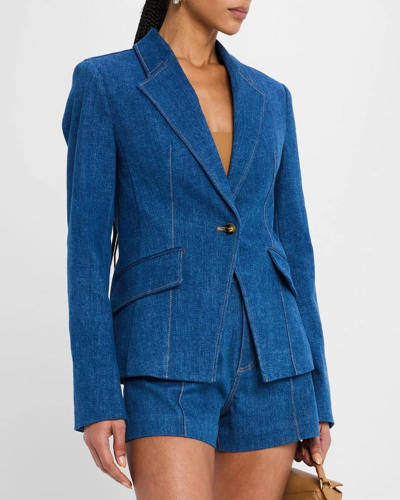 Paige Candace Denim Blazer 4