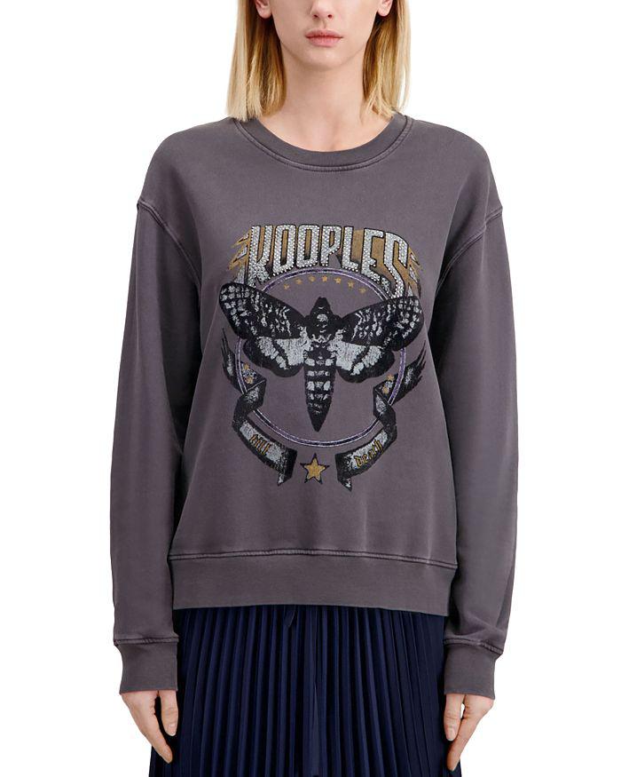 The Kooples The Kooples Cotton Graphic Sweatshirt