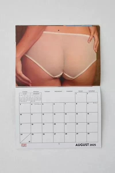 Urban Outfitters Booty 2025 Wall Calendar 3