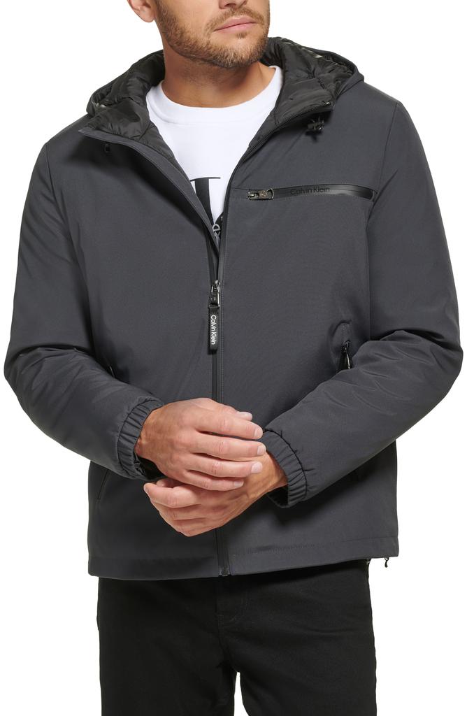 Calvin Klein Water Resistant Hooded Jacket Jackets BeyondStyle