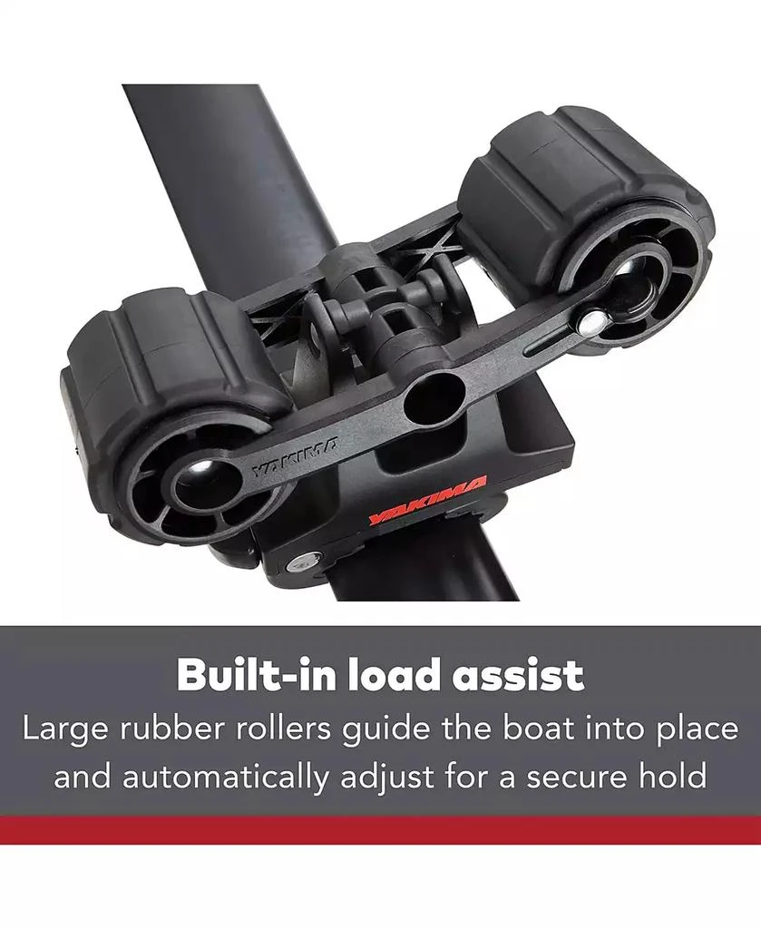 Yakima HandRoll Rooftop Mounted Kayak Rack for Vehicles, Set of 2 Kayak ...