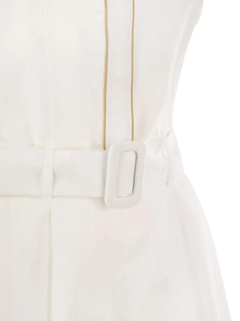 MVP Wardrobe Linen Sleeveless Romper Suit 4