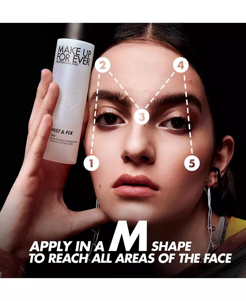 Make Up For Ever Mist & Fix 24H Hydrating Setting Mist Mini, 1 oz. 4