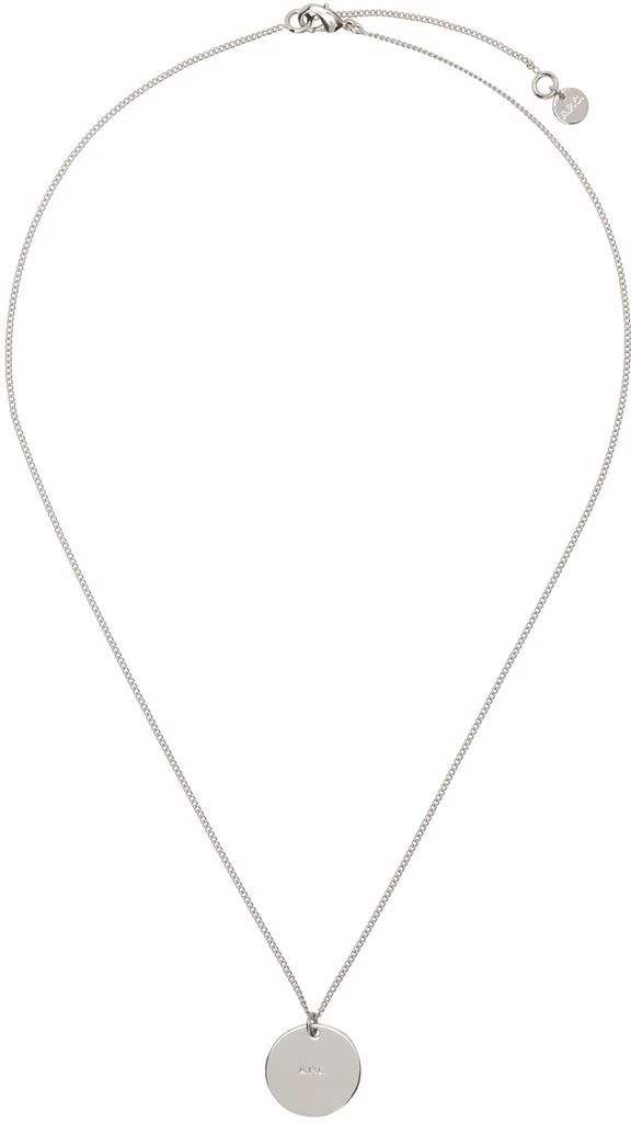 A.P.C. Silver Eloi Necklace