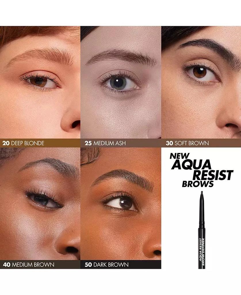 Make Up For Ever Aqua Resist Brow Definer Waterproof Eyebrow Pencil 3