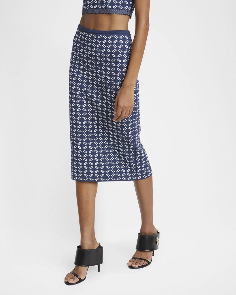 Givenchy High-Waist 4G Skirt 4