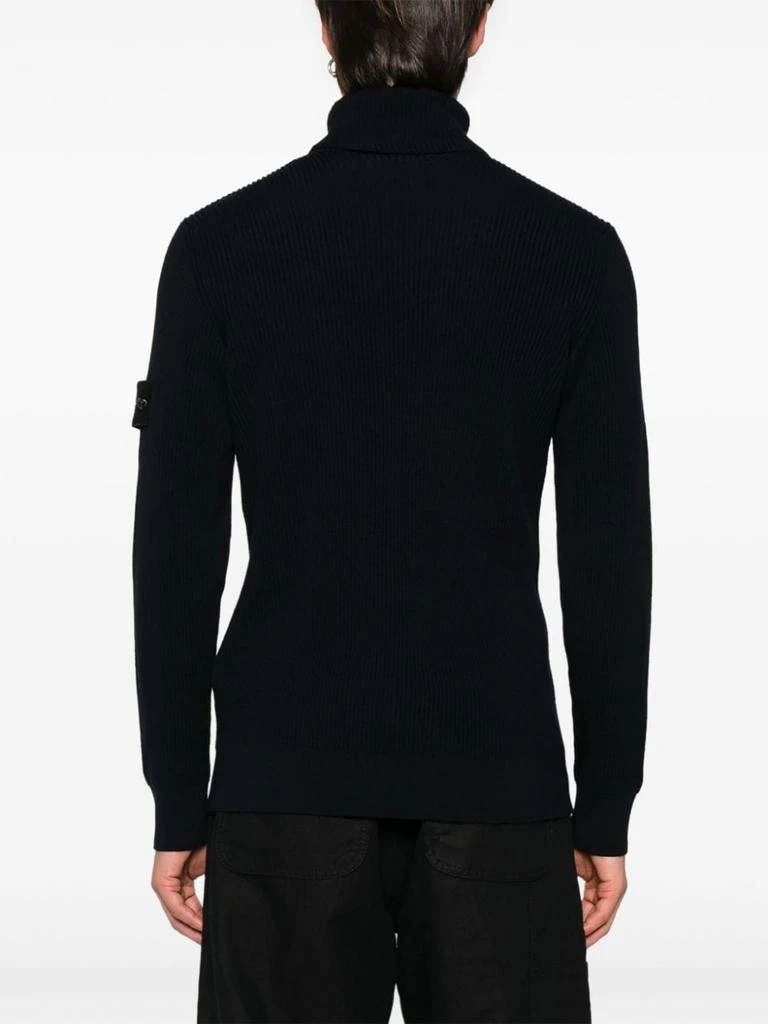 Stone Island STONE ISLAND - Turtleneck With Logo 3