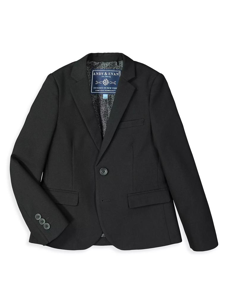 Andy & Evan Boy's 2-Piece Twill Suit Set