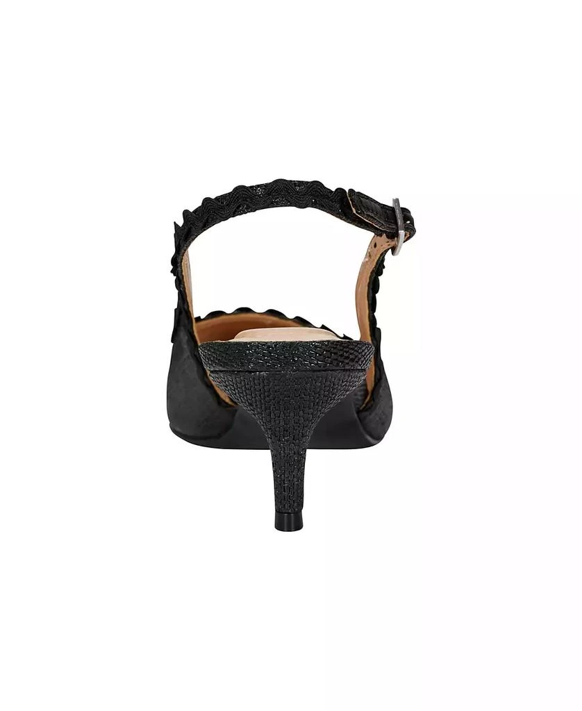 Bandolino Women's Albas Kitten Heel Slingback Pumps 3