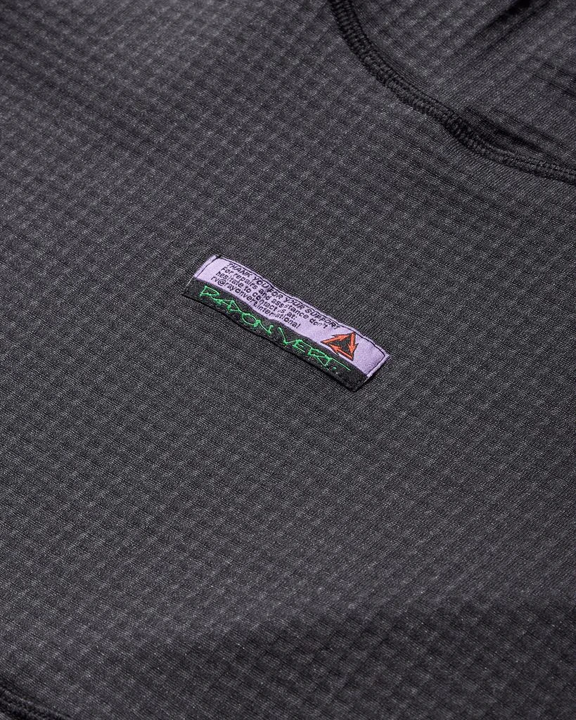 Rayon Vert Men's Hooded Active Insulation Layer Hoodie Coal Grey 4
