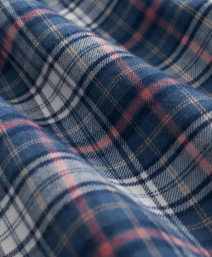 Brooks Brothers Cotton-Cashmere Flannel Plaid Sport Shirt 3