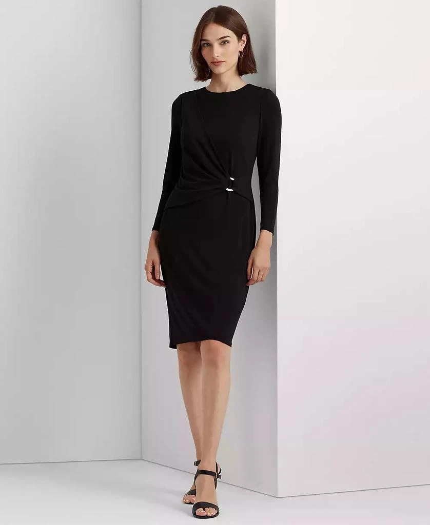 Ralph Lauren Women's Jersey Three-Quarter-Sleeve Dress 1