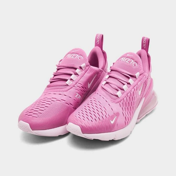 NIKE Girls' Big Kids' Nike Air Max 270 Casual Shoes 2