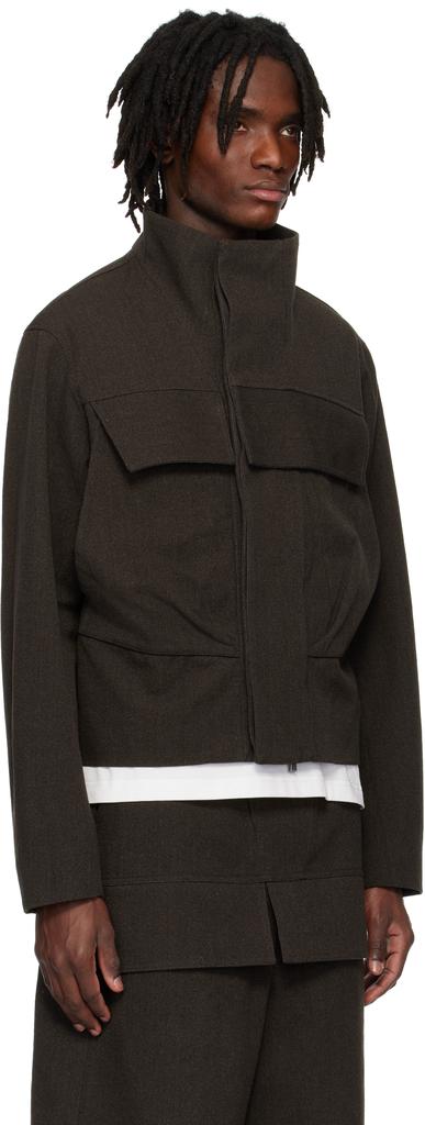 pet-tree-kor Brown Enignum Jacket