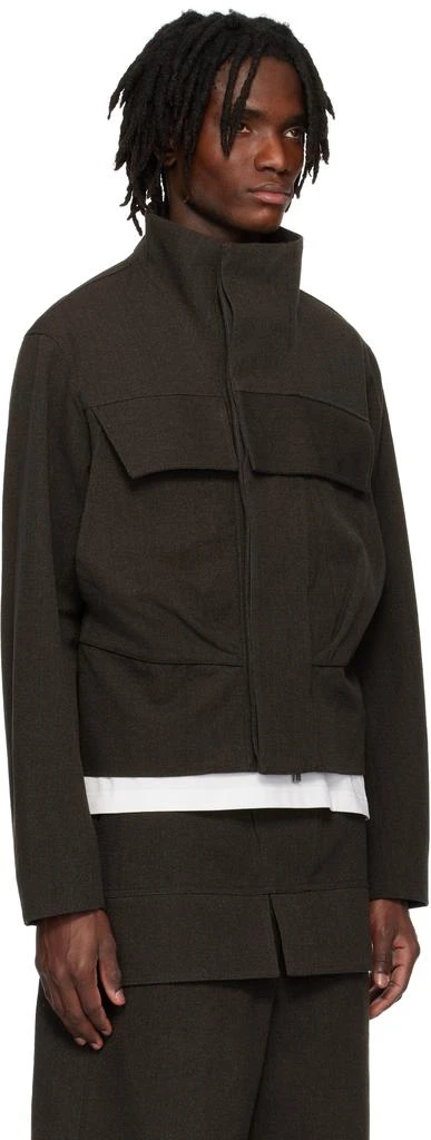 pet-tree-kor Brown Enignum Jacket 2
