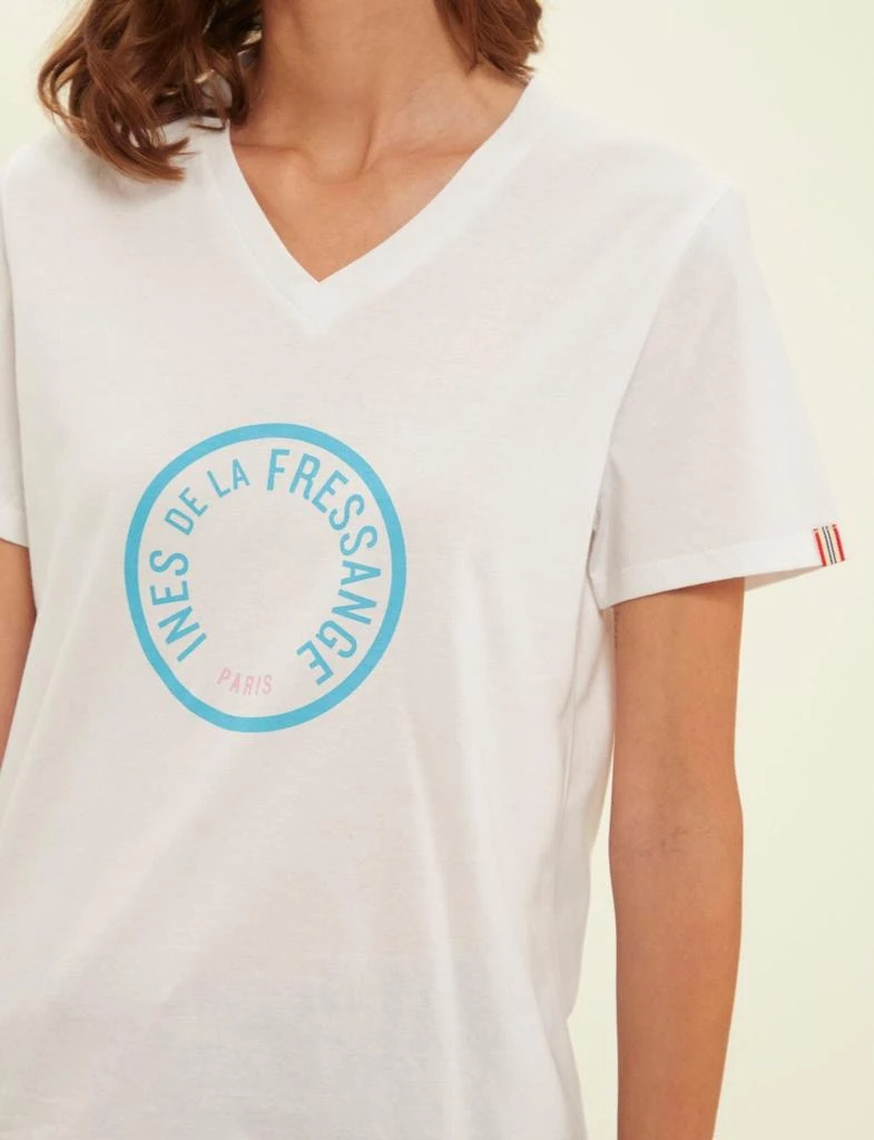 INES DE LA FRESSANGE PARIS Aurora T-shirt white 3