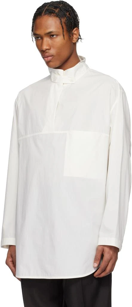 Lemaire White Vareuse Shirt 4