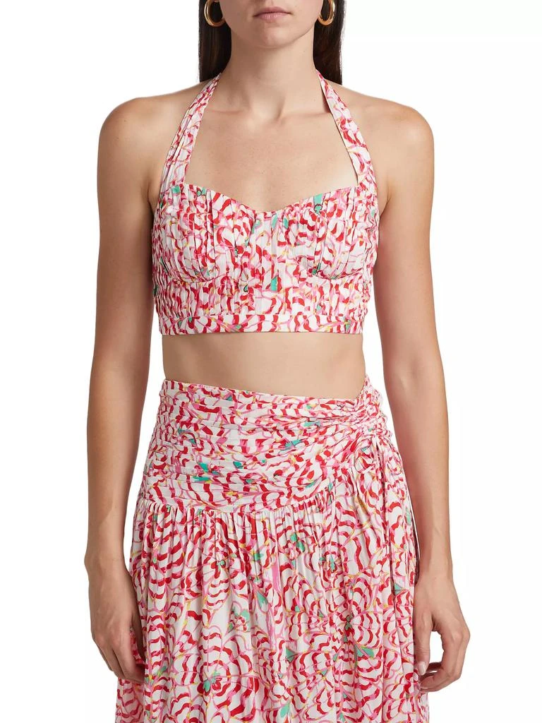 Poupette St Barth Carla Convertible Cropped Top 3
