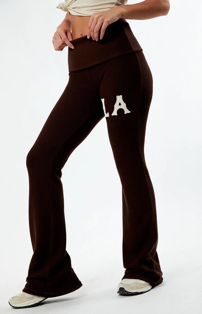 PacSun Vintage Field Fold-Over Yoga Pants 3