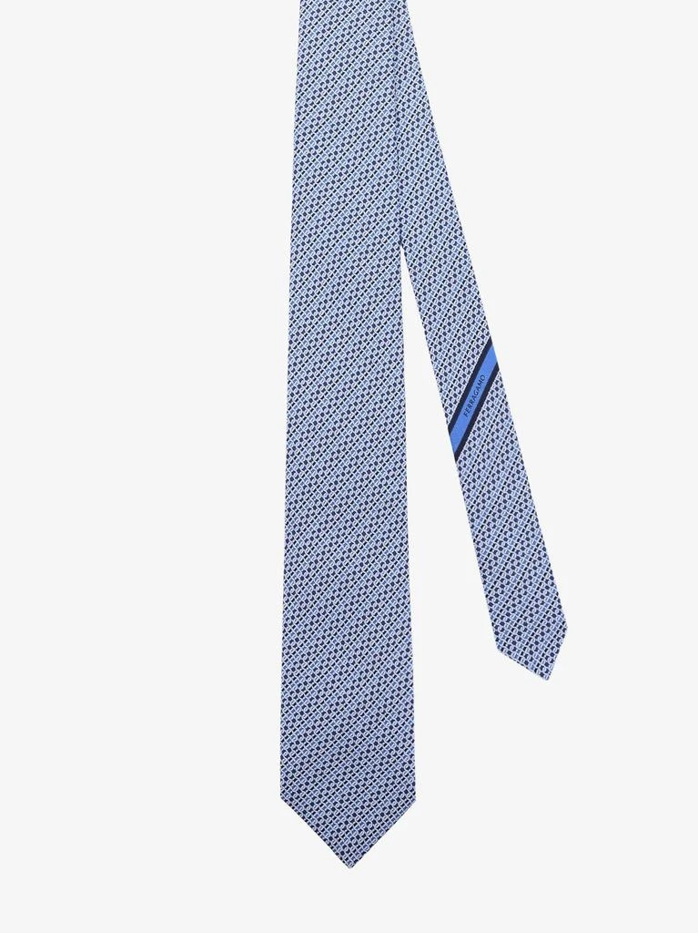 Salvatore Ferragamo Silk Tie with Alfa print 2