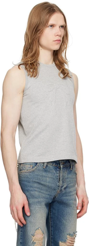 Ashley Williams Gray 3D Bow Tank Top 2