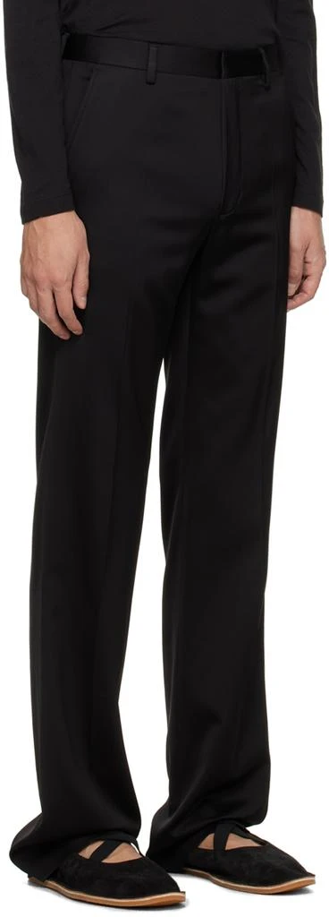 Dries Van Noten Black Creased Trousers 2
