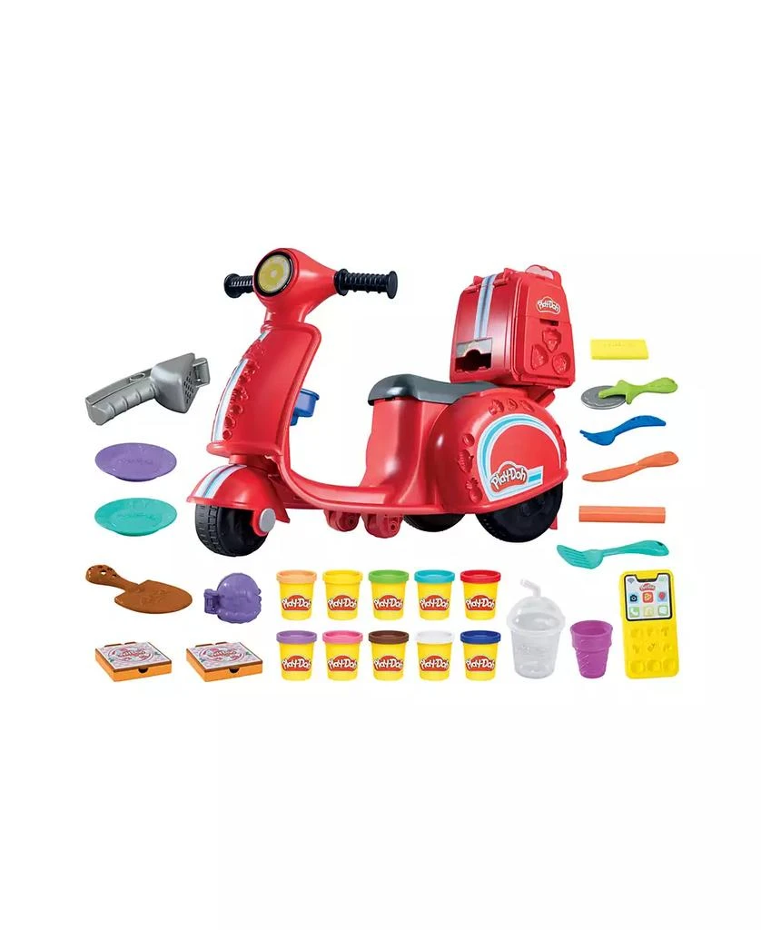 Play-Doh Pizza Delivery Scooter Playset 6