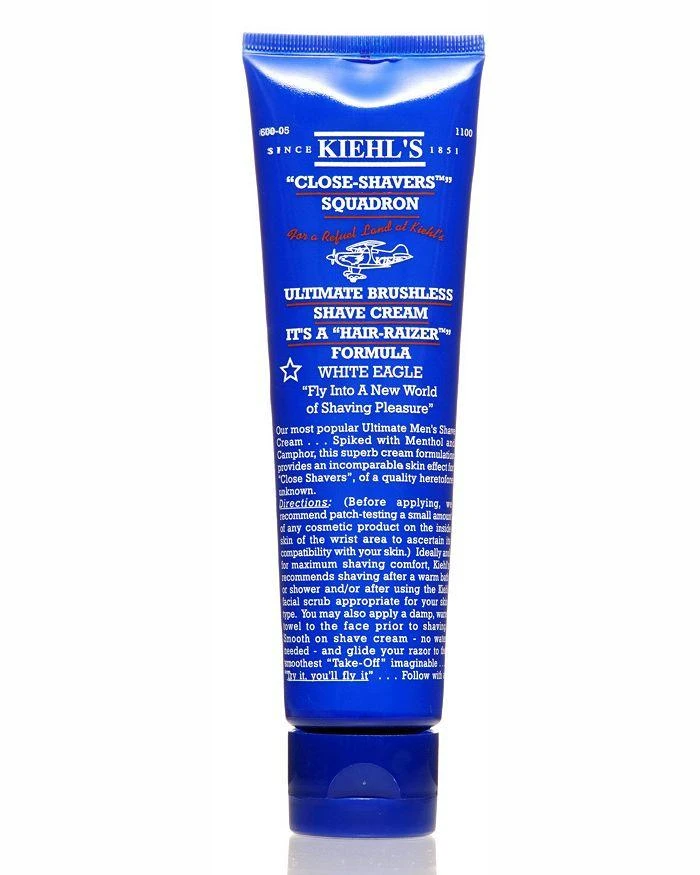 Kiehl's Close-Shavers Squadron Ultimate Brushless Shave Cream, White Eagle 1