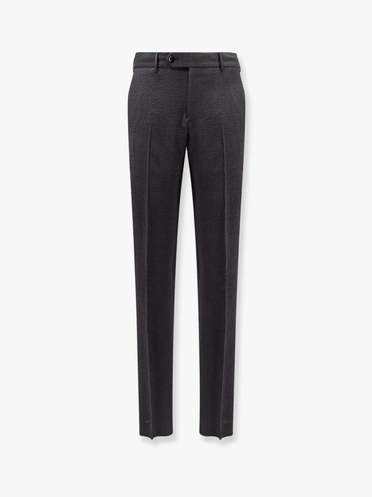 PT TORINO Slim fit stretch virgin wool trouser 1