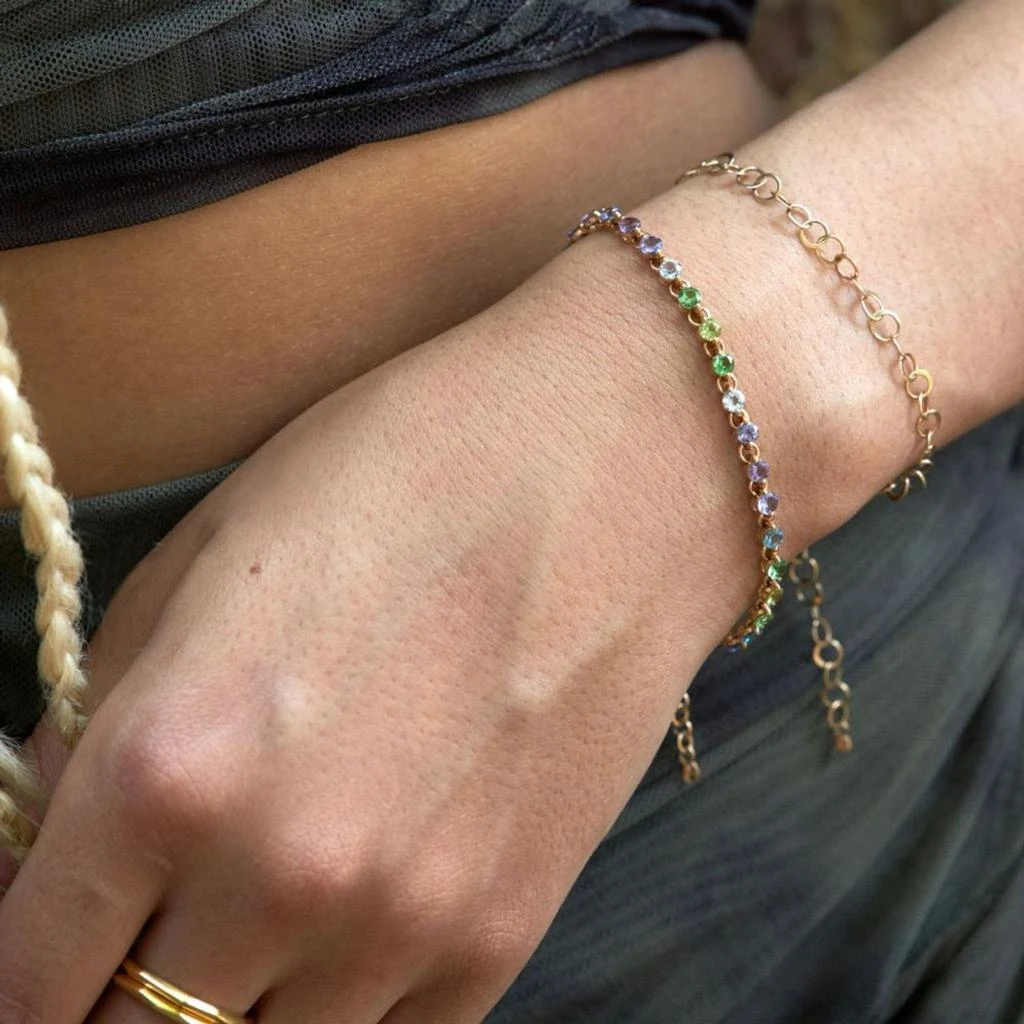 Dinny Hall Shuga 9k gold ombre tennis bracelet 4