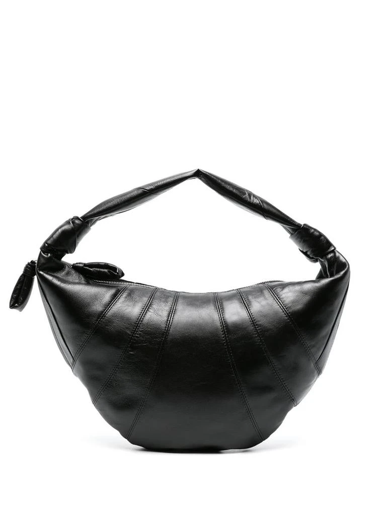 LEMAIRE LEMAIRE CROISSANT LARGE LEATHER SHOULDER BAG 1